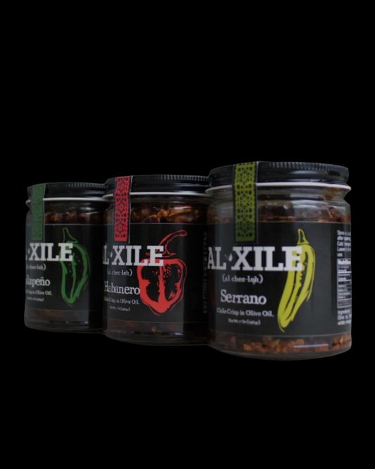 AL XILE Crisp 3-Pack  Option - Chile Crisp in Olive Oil Gift Box