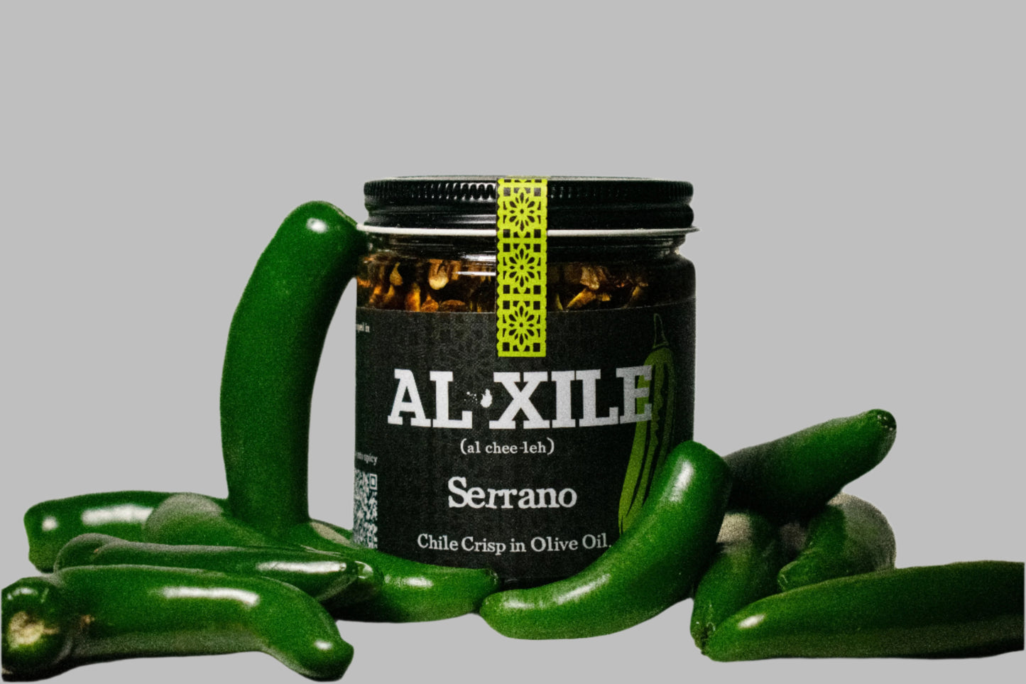 Serrano Chile Crisp in Olive Oil